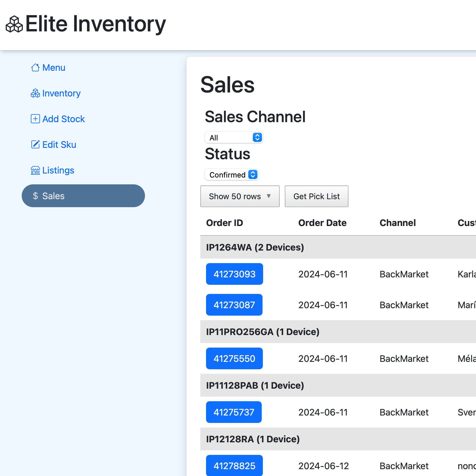 Inventory Management System